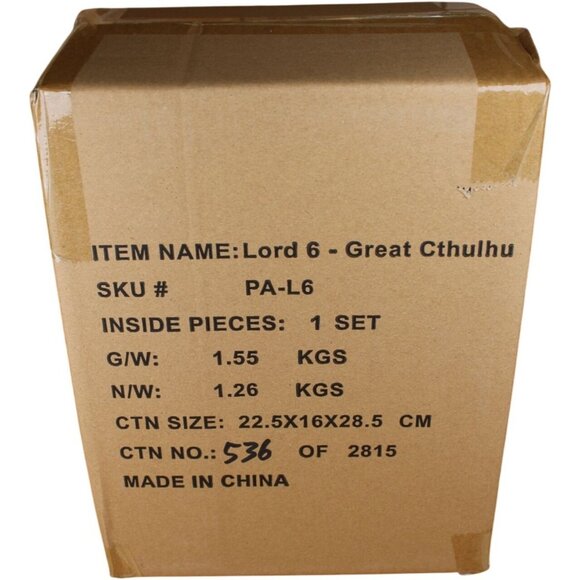 Planet Apocalypse Lord 6 Great Cthulhu Figurine Petersen Games PA-L6 New - Picture 3 of 5